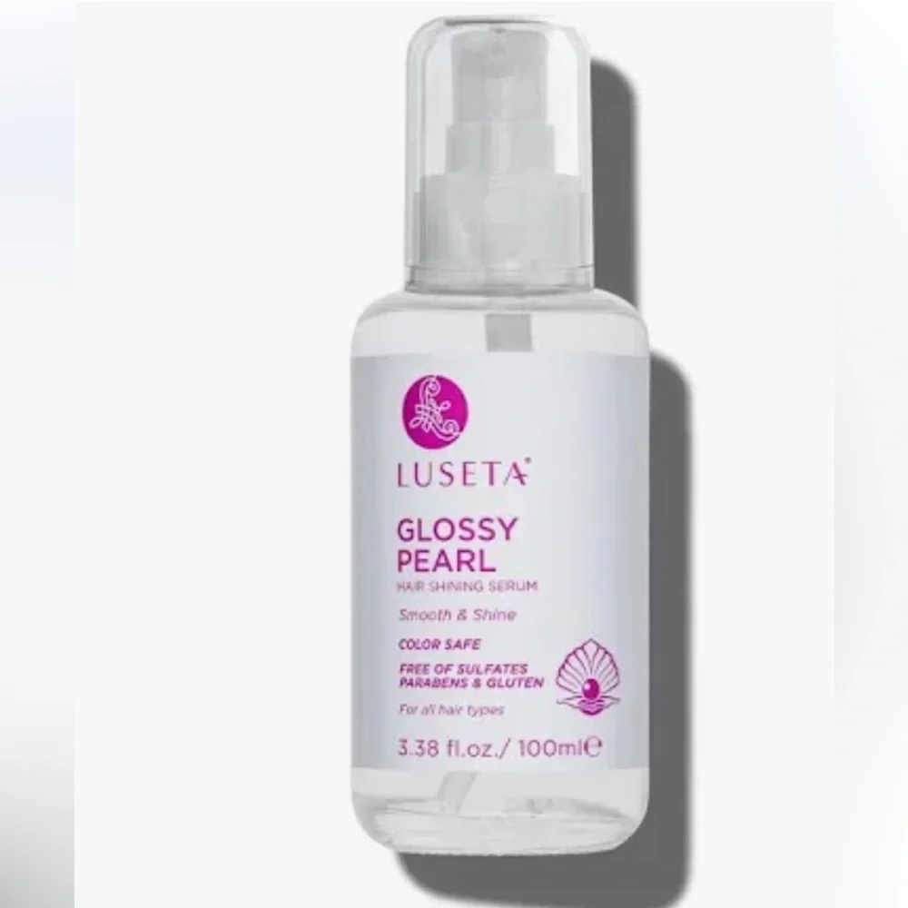 LUSETA GLOSSY PEARL HAIR SHINNING SERUM 3.38 fl. oz. 100ml. NEW